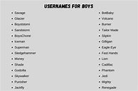 Image result for Ideas for Usernames