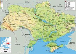 Image result for Eastern Ukraine Map