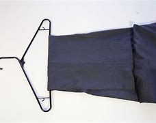 Image result for How to Hang Dress Pants On a Hanger