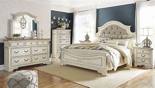 Image result for White Distressed Bedroom Furniture Sets