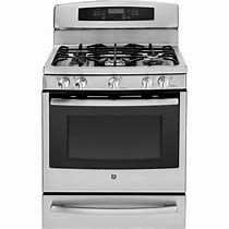 Image result for GE Profile Black Stainless Electric Range
