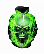 Image result for Marc Ecko Green Skull Hoodie