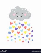 Image result for Cloud Raining Hearts