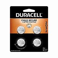 Image result for Duracell - 2032 3V Lithium Coin Battery - With Bitter Coating - 4 Count