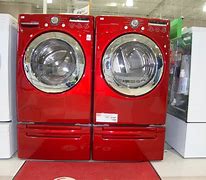 Image result for Sears Outlet Gas Stackable Washer and Dryer