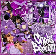 Image result for Chris Brown Purple Eyes