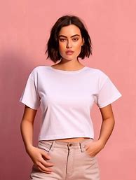 Image result for Blank White T-Shirt Front