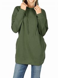 Image result for Full Zip Hoodie Tunic