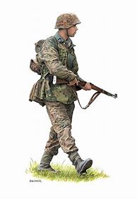 Image result for German SS Soldiers Art