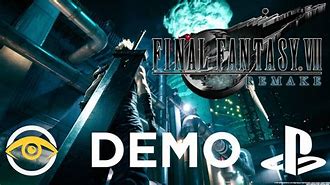 Image result for FF7 Remake Demo PS4