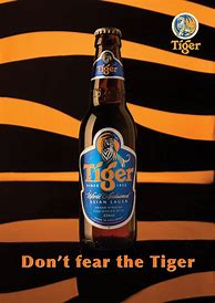 Image result for Vintage Tiger Beer Poster
