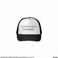 Image result for Tin Foil Hat Conspiracy