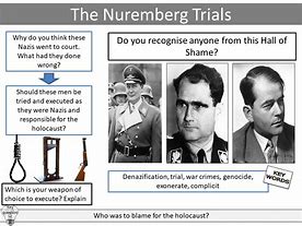 Image result for Nuremberg Trials Pics