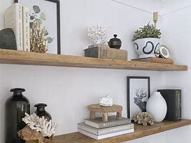 Image result for Wooden Display Shelf