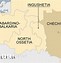 Image result for Map of Chechnya and Surrounding Countries