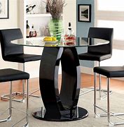 Image result for Glass Top Dining Table