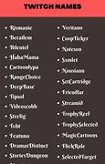 Image result for Good Usernames for Twitch