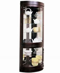 Image result for Contemporary China Curio Cabinets