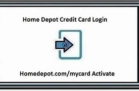 Image result for Home Depot My Card Login Pay My Bill