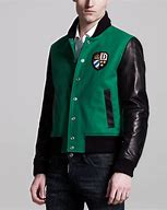Image result for Green and Black Varsity Jacket