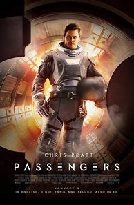 Image result for Passengers Movie Poster Chris Pratt