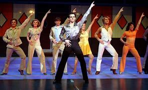 Image result for Saturday Night Fever Musical Poster