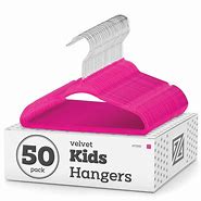 Image result for Kids Velvet Hangers