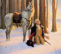 Image result for George Washington at Valley Forge