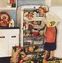Image result for small vintage refrigerator