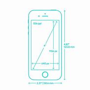 Image result for iPhone SE Grey Screen Dimensions