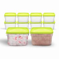 Image result for Pint Freezer Plastic Containers