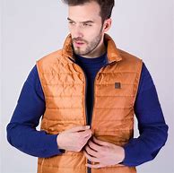 Image result for Men's Quilted Vest with Hoodie