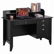 Image result for Wood Study Desk with Drawers