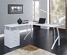 Image result for white computer desk