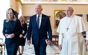 Image result for Pope Francis Meets with Joe Biden and Nancy Pelosi