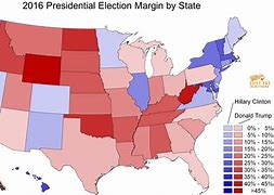Image result for Election Margin Map