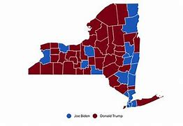 Image result for 2020 Election Map of Upstate New York