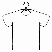 Image result for Shirt On a Hanger Color Pages