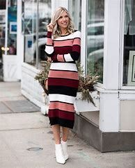 Image result for Midi Sweater Dress