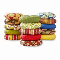 Image result for 14 Round Bistro Chair Cushions
