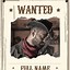 Image result for Wanted Man Poster