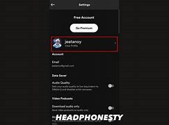Image result for How to Change Your Username On Spotify PC