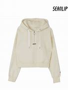 Image result for Nike Gold and White Cropped Hoodie