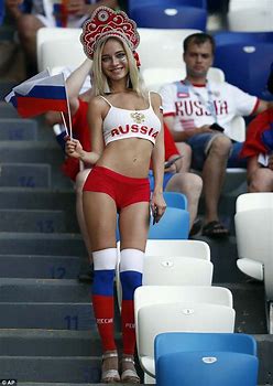 Russia s porn star football fan returns to cheer her country o