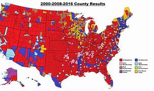 Image result for Election Map by County