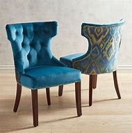 Image result for Teal Dining Room Chairs