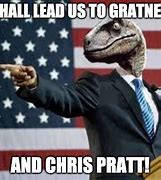 Image result for Chris Pratt and the Raptors Meme