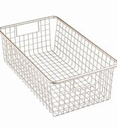 Image result for White Wire Baskets for Freezer