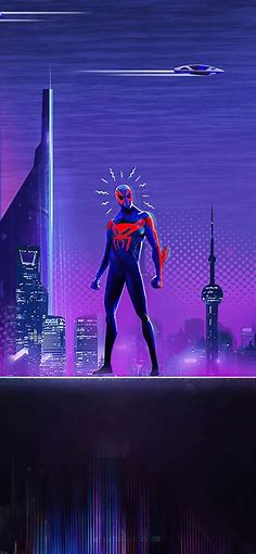 1242x2688 Spider Man 2099 Spider Verse Iphone XS MAX HD 4k Wallpapers ...