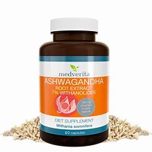 Image result for Ashwagandha Root (Withania Somnifera), 460 Mg, 120 Quick Release Capsules